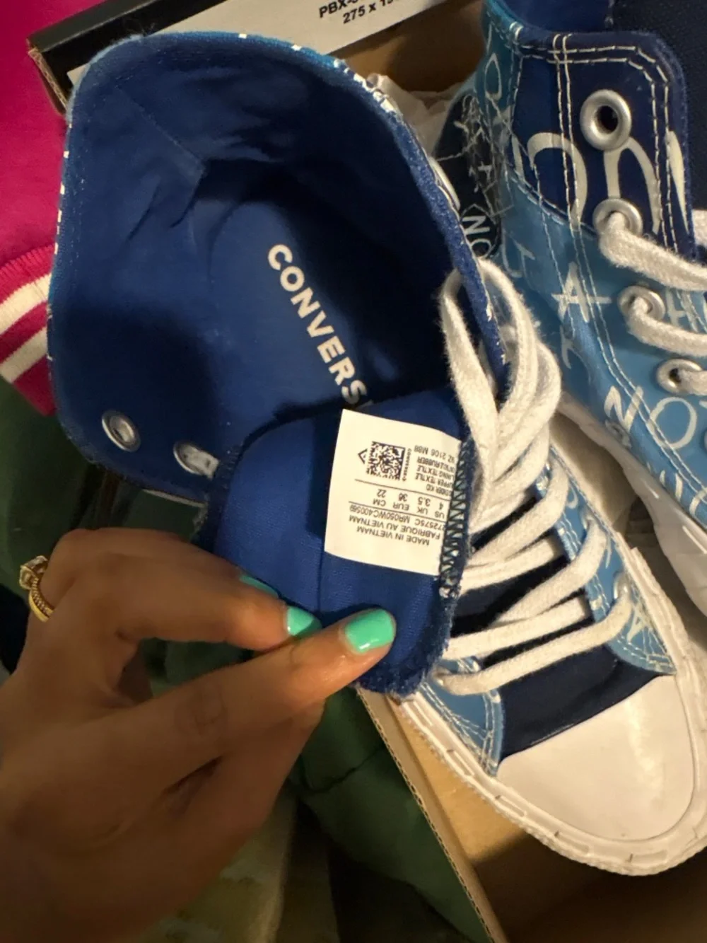 Converse University Blue/ midnight navy